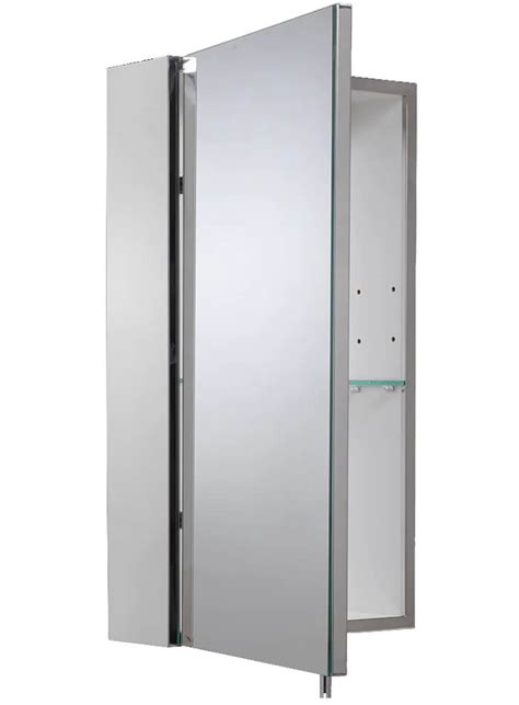 Croydex Anton Stainless Steel Single Door Standard 